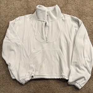 Lululemon Women's Bone Half-Zip Pullover